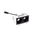 Maxlight H180.01 OPRAWA WPUSTOWA MODULAR, DO SKOMPLETOWANIA Z MODUŁEM HM180 I TRAFO HT180