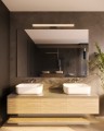Maxlight W0368 KINKIET FAYETTE 91CM 18W IP44 3000K ZŁOTY