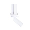 Lampa sufitowa wpuszczana 6W LED HALO E WHITE biała aluminiowa H0128 Maxlight