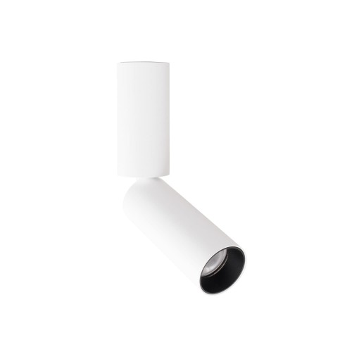 Biała, regulowana lampa sufitowa, spot reflektorek 1x7W LED HALO C0247 MAXLIGHT