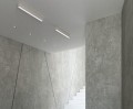 Biała, liniowa lampa sufitowa 18W LED barwa neutralna do korytarza LINEAR57 C0124D MAXLIGHT