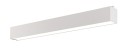 Biała, liniowa lampa sufitowa 18W LED barwa neutralna do korytarza LINEAR57 C0124D MAXLIGHT
