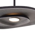 Maxlight P0560 LAMPA WISZACA DEUX BLACK&GREY