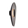 Czarno-szara lampa sufitowa do jadalni, klosz z filcem, LED 5W DEUX W0558 MAXLIGHT