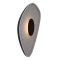 Czarno-szara lampa sufitowa do jadalni, klosz z filcem, LED 5W DEUX W0558 MAXLIGHT
