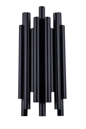 Czarny kinkiet ORGANIC ściemnialny LED 8W do koryarza, salonu W0286D MAXLIGHT