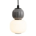 Lampa wisząca czarno-biała do stylowego salonu MODERN 5W LED P0626 MAXLIGHT