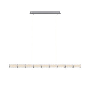 Lampa wisząca pozioma liniowa LED 37W nad stół LOVE metaliczny P0647 MAXLIGHT