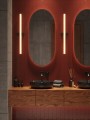Kinkiet do lustra w łazience IP44 LED 12W  60cm czarny THORA W0421D MAXLIGHT