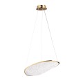 Lampa wisząca dekoracyjna z efektownym kloszem złota 17W EMPIRE P0637D Maxlight
