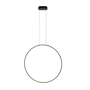 MAXLIGHT P0654 LAMPA WISZĄCA VISUAL VER 28W BLACK 80cm - P0654 Maxlight