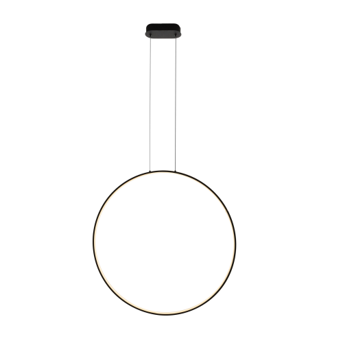 MAXLIGHT P0654 LAMPA WISZĄCA VISUAL VER 28W BLACK 80cm - P0654 Maxlight