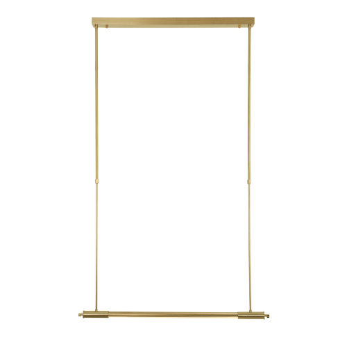 MAXLIGHT P0660D LAMPA WISZĄCA FLUSORE BRUSHED GOLD - P0660D Maxlight