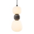 Maxlight P0629 LAMPA WISZACA MODERN 13W, OPAL + DARK GREY