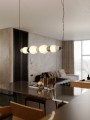 Maxlight P0631 LAMPA WISZACA MODERN 35W, OPAL + DARK GREY+MEDIUM BROWN+LIGHT GREY