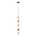 Maxlight P0631 LAMPA WISZACA MODERN 35W, OPAL + DARK GREY+MEDIUM BROWN+LIGHT GREY