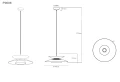 Lampa wisząca nowoczesny klosz taupe MAYUMI LED 12W 685LM 3000K P0698 MAXLIGHT