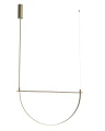 Lampa wisząca VICTORIA LED 30W 2179LM 3000K złota do salonu P0687 MAXLIGHT
