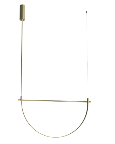 Lampa wisząca VICTORIA LED 30W 2179LM 3000K złota do salonu P0687 MAXLIGHT
