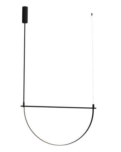 Lampa wisząca VICTORIA 30W czarny 2179LM 3000K złota do holu  P0686 MAXLIGHT