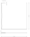 Lampa wisząca LONGI LED 48W 2595LM 3000K nad stół 200cm P0681 MAXLIGHT