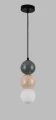 Dekoracyjna lampa wisząca ALICE gwint G9 z trzema dekoracyjnymi kulami MARBLE P0665 MAXLIGHT