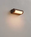 Lampa kinkiet elewacyjny regulowany SOLDEN LED 12W 453LM 3000K corten IP65 W0463 MAXLIGHT