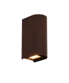 Kinkiet elewacyjny góra-dół BADIA LED 12W 331LM 3000K corten IP65 W0470 MAXLIGHT