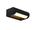 Lampa kinkiet elewacyjny regulowany SOLDEN 12W 453LM 3000K czarny IP65 W0462 MAXLIGHT