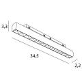 Maxlight N9004Z Raster obrotowy 18W  Zigbee - MICRO11