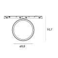 Maxlight N9011Z Plafon 12W  Zigbee - MICRO11