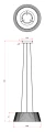 Lampa wisząca FABIO P0673 Maxlight