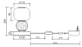 Lampa stołowa MODERN T0072 Maxlight